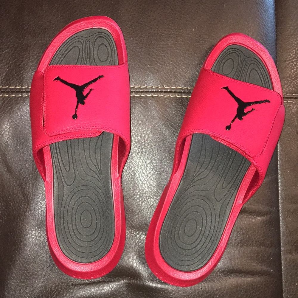 Nike Jordan Hydro 6 Slides Red